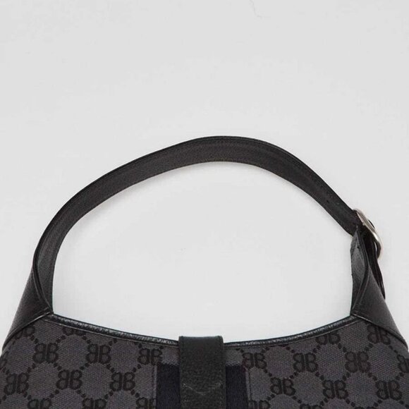 Balenciaga x Gucci Black/Grey Canvas/Leather The Hacker Project 1961 Small Ja... - Picture 5 of 10
